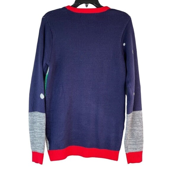 Jolly Sweaters 3D Santa Dressed for Winter Christmas Ugly Sweater Adult Small - Picture 3 of 7